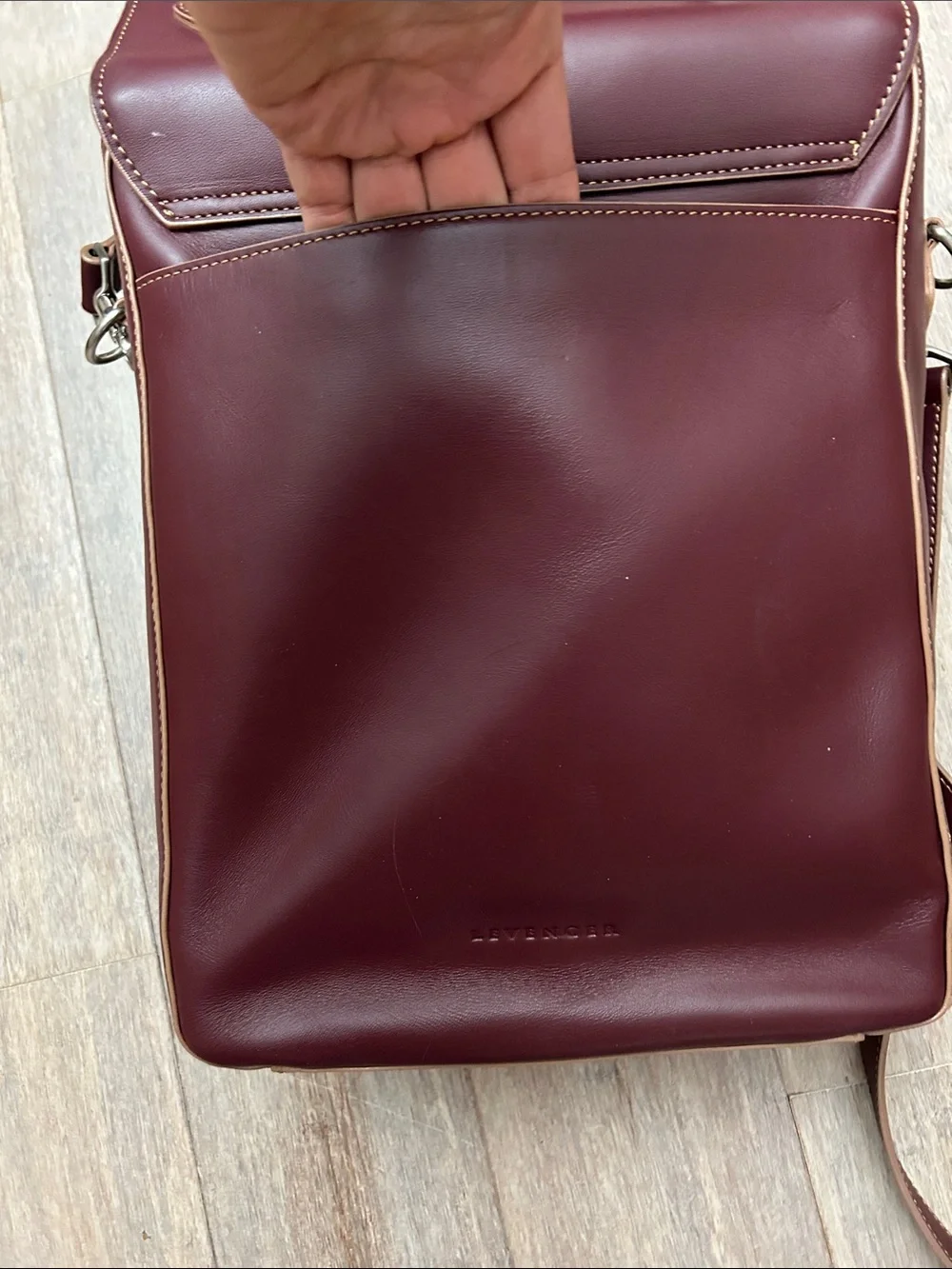 Levenger wine burgundy
